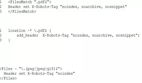 Sử dụng X-Robot-Tag Sử dụng X-Robot-Tag