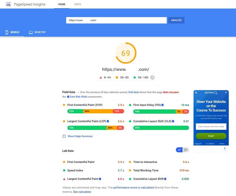 Google Pagespeed Insights đánh giá tốc độ website qua các thông số nào? Google Pagespeed Insights đánh giá tốc độ website qua các thông số nào?