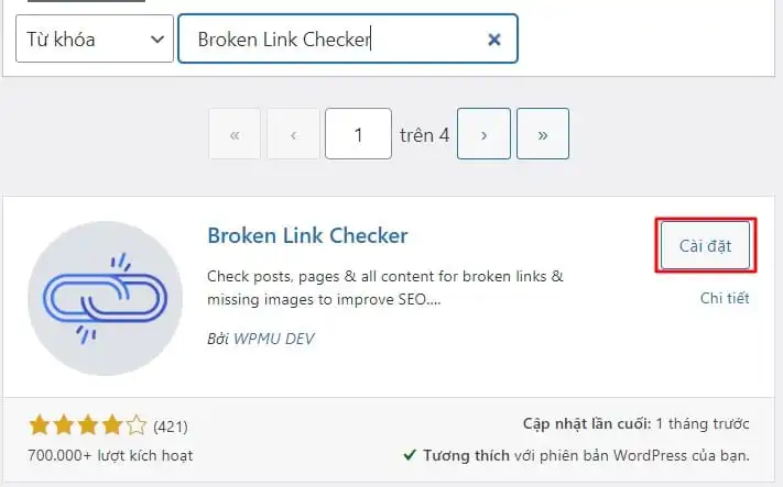Broken Link là gì? Tìm hiểu về Broken Link trong Seo 4 cai plugin tren wordpress