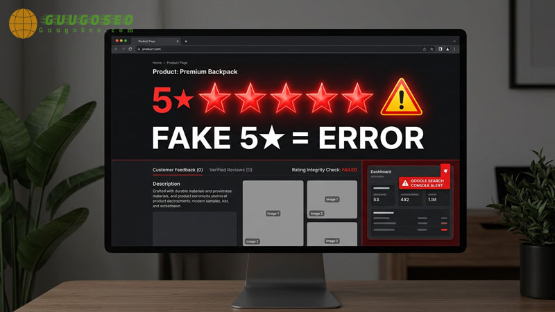 Lỗi khai báo schema có review giả