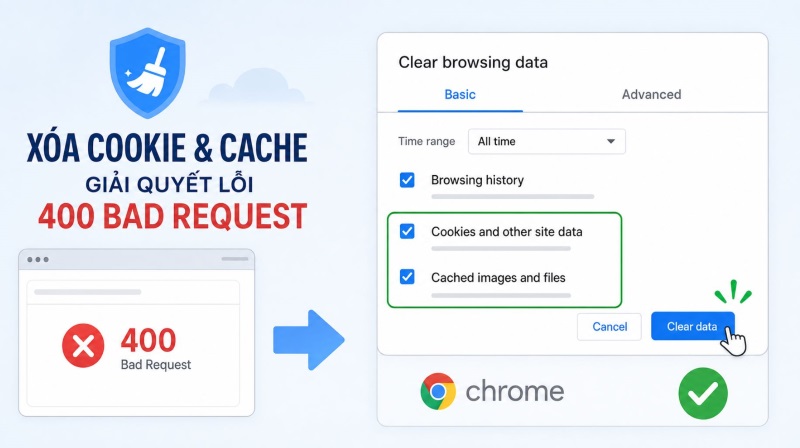 Hướng dẫn chi tiết cách sửa lỗi 400 Bad Request: Người dùng phổ thông Hướng dẫn chi tiết cách sửa lỗi 400 Bad Request: Người dùng phổ thông