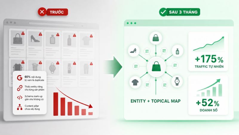 SEO Là Gì? Lợi Ích, Cách Hoạt Động Và Ứng Dụng Thực Tiễn Cho Doanh Nghiệp 78 Case tăng trưởng traffic với Seo tổng thể