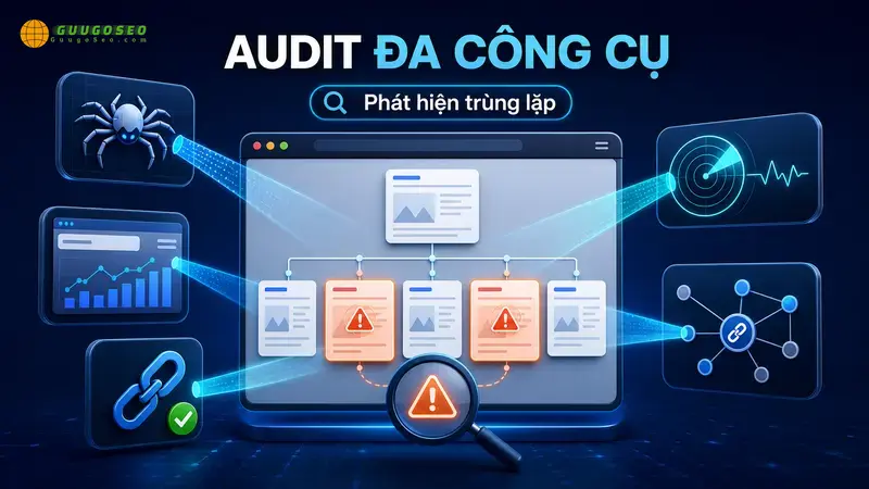 Duplicate Content là gì? Nguyên nhân và giải pháp xử lý triệt để 27 1. Audit toàn diện và đa công cụ