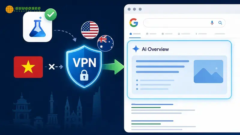 1. Làm sao bật và sử dụng AI Overview ở Việt Nam?