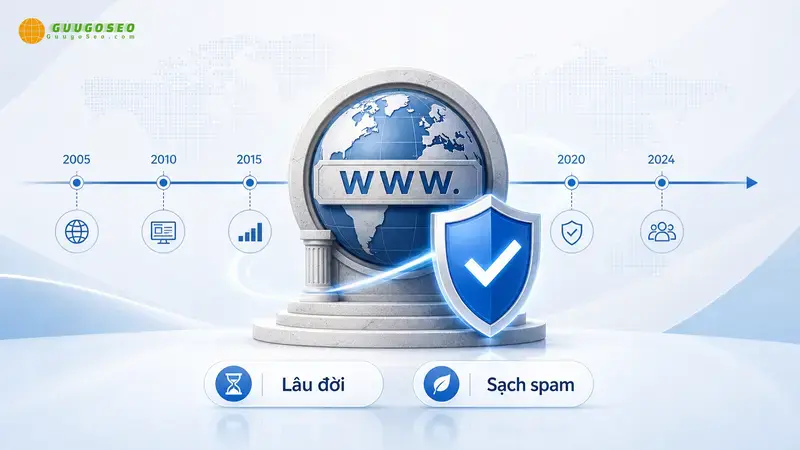 TrustRank là gì? Bật mí cách tăng độ tin cậy TrustRank cho website 18 1. Lịch sử & đặc tính tên miền