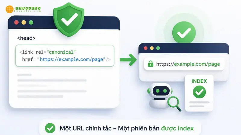 Canonical Là Gì? Tối Ưu Thẻ Canonical Chuyên Sâu Trong SEO 2 3 phương pháp triển khai canonical tag chuẩn thực chiến