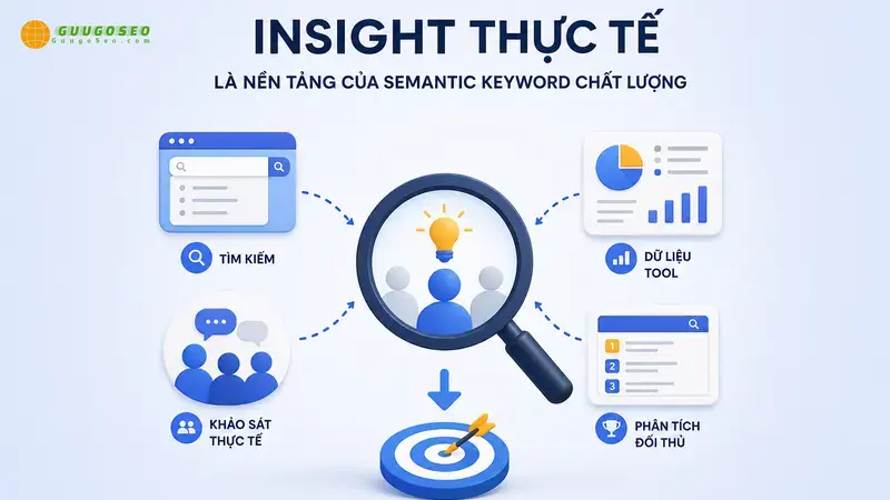 5 Bước Nghiên Cứu Semantic Keyword “Cắm Gốc Thực Chiến” 