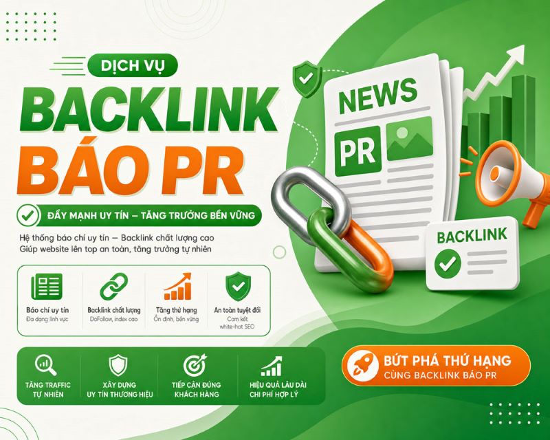 Dịch vụ backlink báo chí