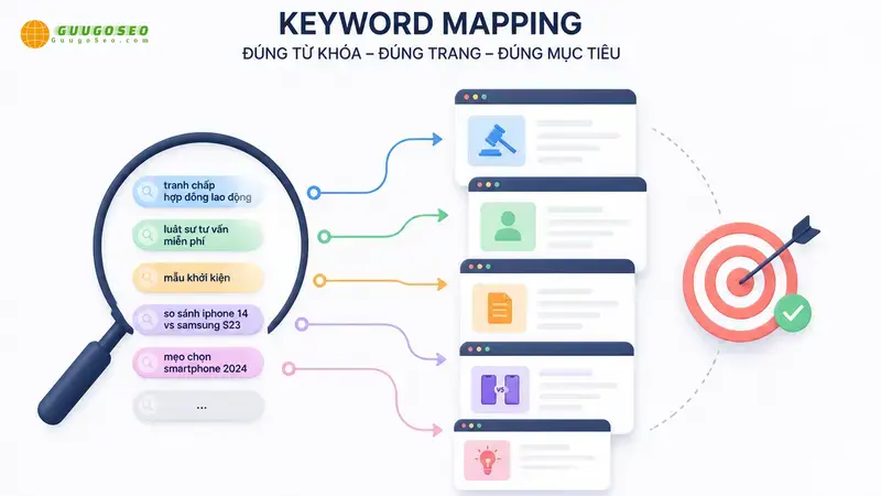 Định nghĩa đầy đủ về keyword mapping