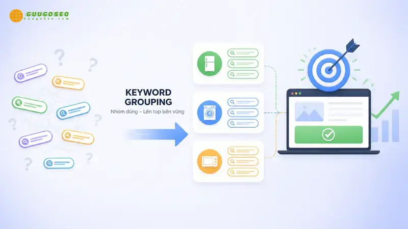 Định nghĩa Keyword Grouping – Sự khác biệt không thể nhầm lẫn