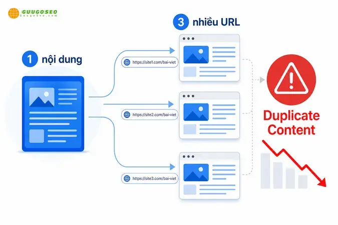 Duplicate Content là gì? Nguyên nhân và giải pháp xử lý triệt để