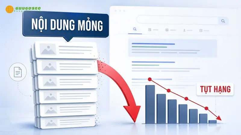 Thin Content là gì? 5 Loại Thin Content Phổ Biến và Các Khắc Phục 31 Giảm thứ hạng trên công cụ tìm kiếm