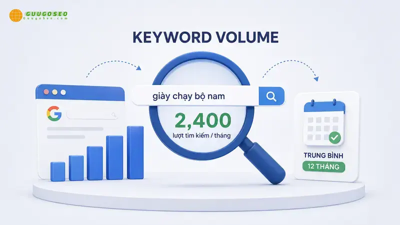 Khái niệm keyword volume và cách tính