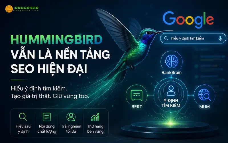 1. Google Hummingbird còn quan trọng trong SEO hiện đại không? 1. Google Hummingbird còn quan trọng trong SEO hiện đại không?