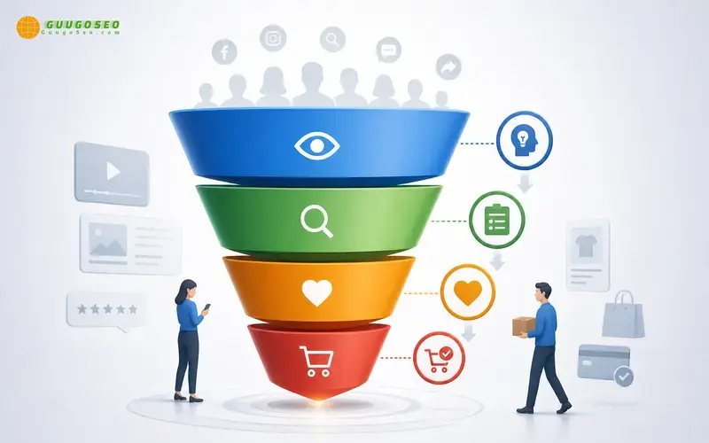 Các Giai Đoạn Của Phễu Bán Hàng (Awareness, Consideration, Decision,...)