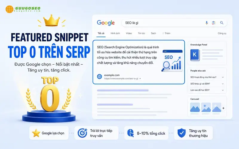 Featured Snippets Là Gì? Hướng Dẫn Tối Ưu Chi Tiết Từ A–Z