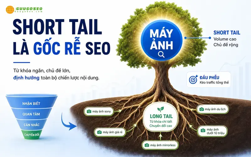 Short Tail Keyword Là Gì? Hiểu Rõ & Tối Ưu Từ Khóa Ngắn 