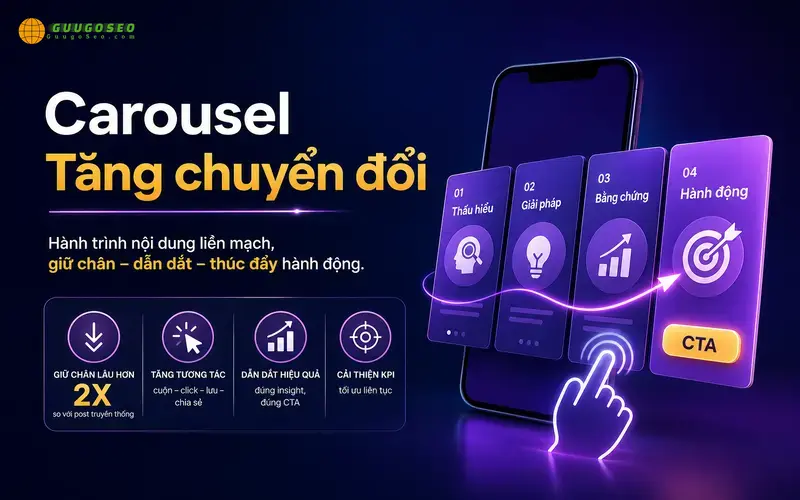 Lợi ích carousel: Tăng chuyển đổi & tạo trải nghiệm liền mạch thực sự
