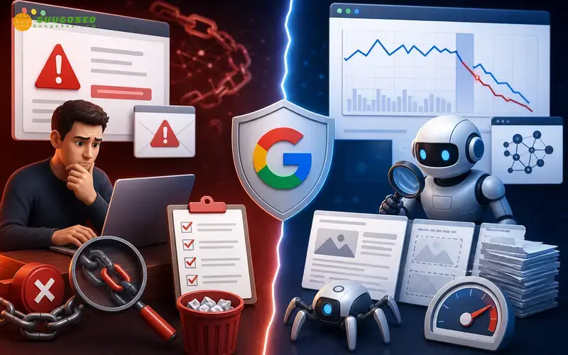 Phân biệt các loại hình phạt Google: Thủ công và Thuật toán