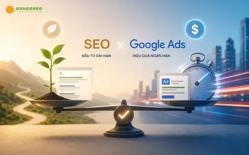 SEO và Google Ads khác nhau như thế nào? So sánh hiệu quả