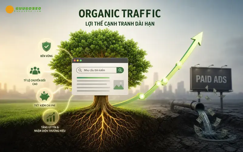 Tại sao Organic Traffic là yếu tố sống còn cho website và SEO?