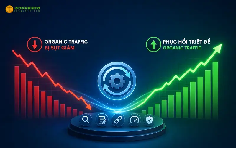 Vì sao Organic Traffic bị sụt giảm? Cách phục hồi triệt để?