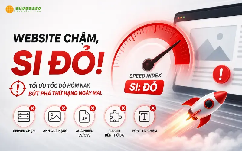 Vì sao website của bạn có thể “lụm” điểm SI đỏ mà không biết?